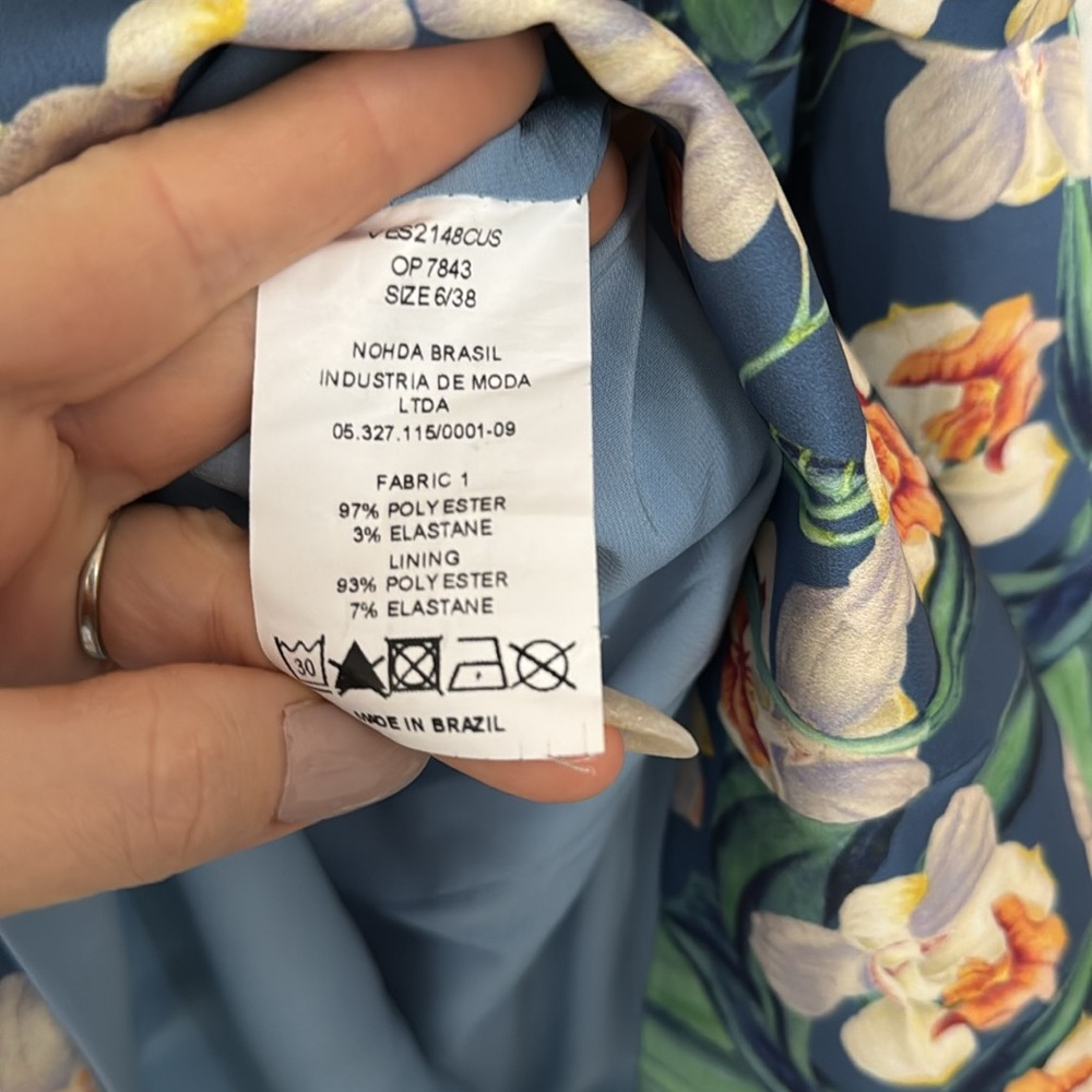 Patbo floral print dress sz M MSRP $695 - Picture 7 of 7